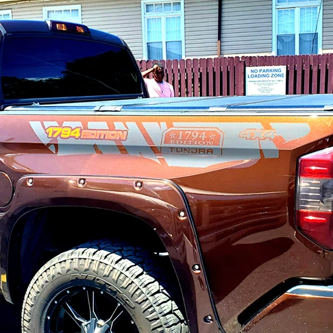 Personal Vehicle Graphics & Lettering
